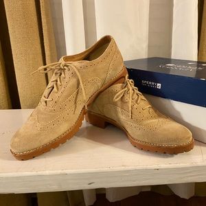 Ashbury Sand Suede Women’s Sperry Top-Sider